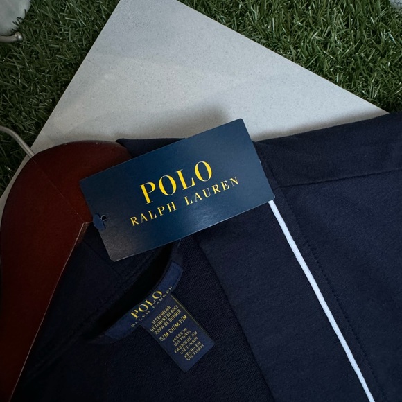 POLO RALPH LAUREN
Mini Terry Kimono Robe navy blue new with tags $85 New with tg - Picture 12 of 15